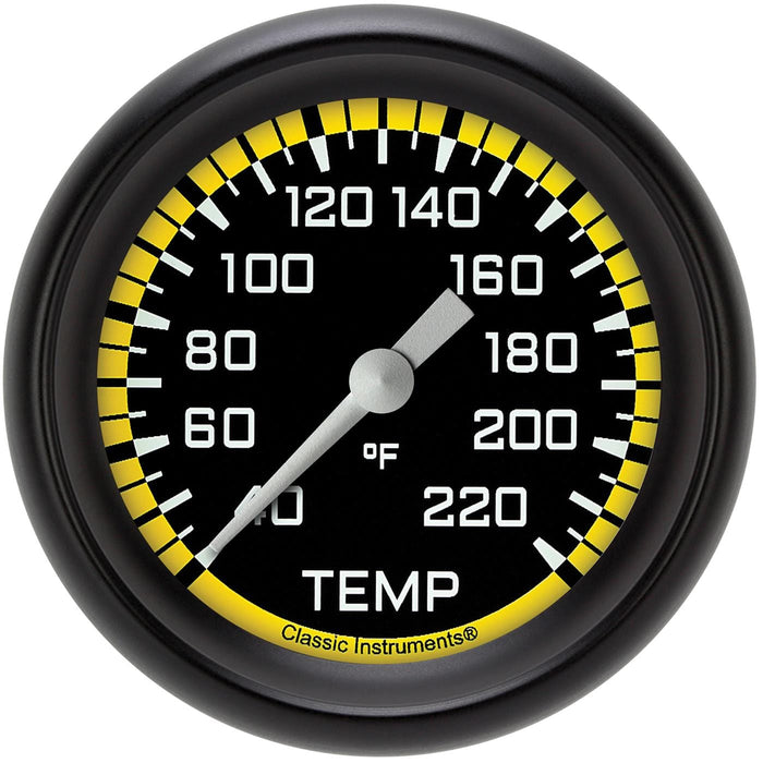 Classic Instruments Classic Instruments Auto Cross Yellow Series Gauges AX329YBPF Autofit