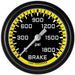 Classic Instruments Classic Instruments Auto Cross Yellow Series Gauges AX367YBLF Autofit