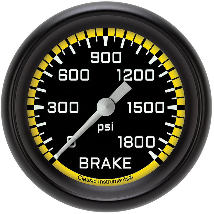 Classic Instruments Classic Instruments Auto Cross Yellow Series Gauges AX367YBPF Autofit