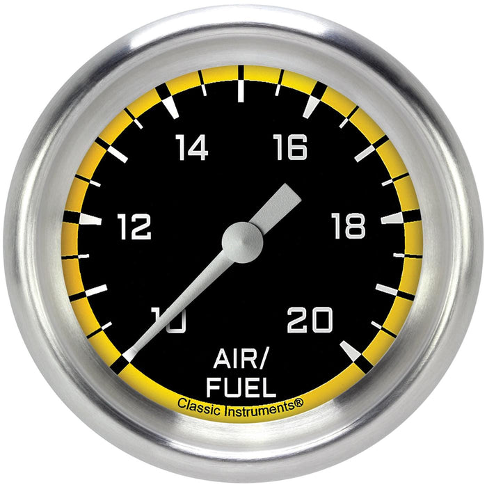 Classic Instruments Classic Instruments Auto Cross Yellow Series Gauges AX394YAPF Autofit