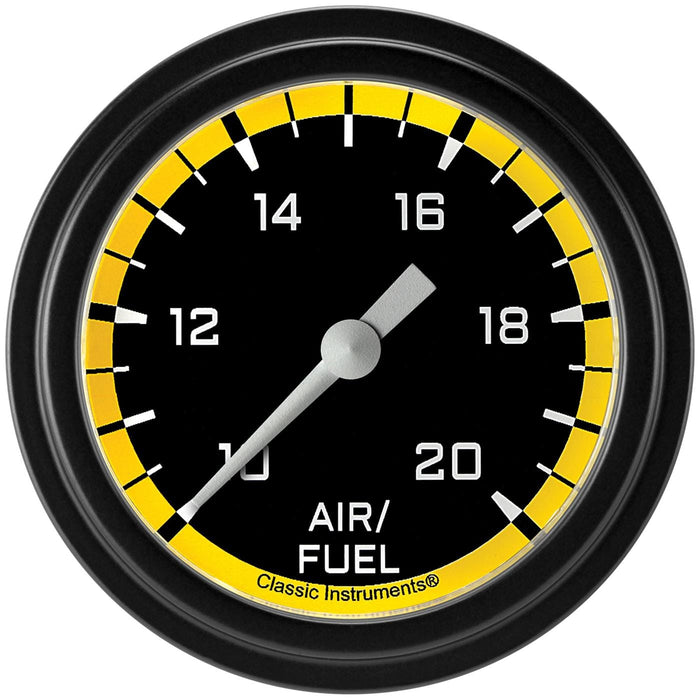 Classic Instruments Classic Instruments Auto Cross Yellow Series Gauges AX394YBLF Autofit