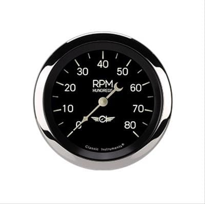 Classic Instruments Classic Instruments Classic Series Tachometers CL80SRC Autofit