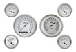 Classic Instruments Classic Instruments Classic White Series Gauge Sets CW01SLC Autofit