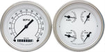 Classic Instruments Classic Instruments Classic White Series Gauge Sets CW02SLF Autofit