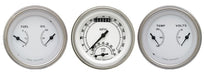Classic Instruments Classic Instruments Classic White Series Gauge Sets CW34SLC Autofit