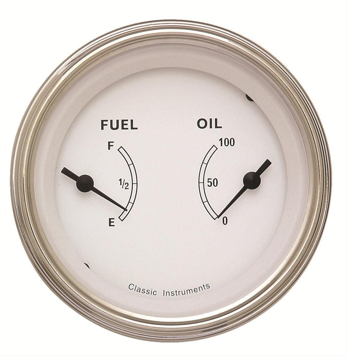 Classic Instruments Classic Instruments Classic White Series Gauge Sets CW72SLF Autofit