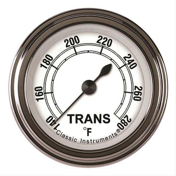 Classic Instruments Classic Instruments Classic White Series Gauges CW127SLF Autofit