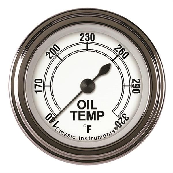 Classic Instruments Classic Instruments Classic White Series Gauges CW128SLF Autofit