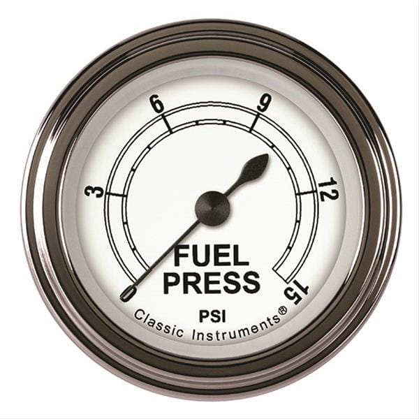 Classic Instruments Classic Instruments Classic White Series Gauges CW145SLF Autofit