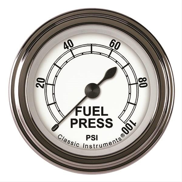 Classic Instruments Classic Instruments Classic White Series Gauges CW146SLF Autofit