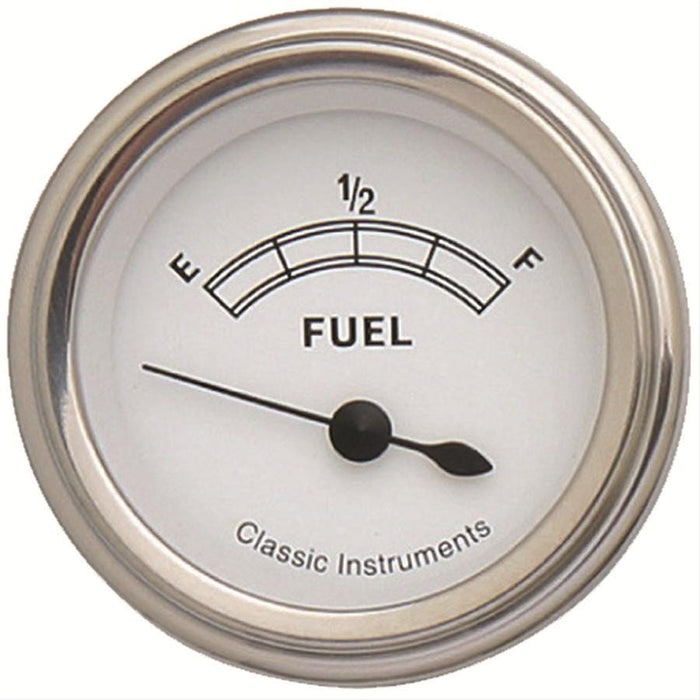 Classic Instruments Classic Instruments Classic White Series Gauges CW14SLC Autofit