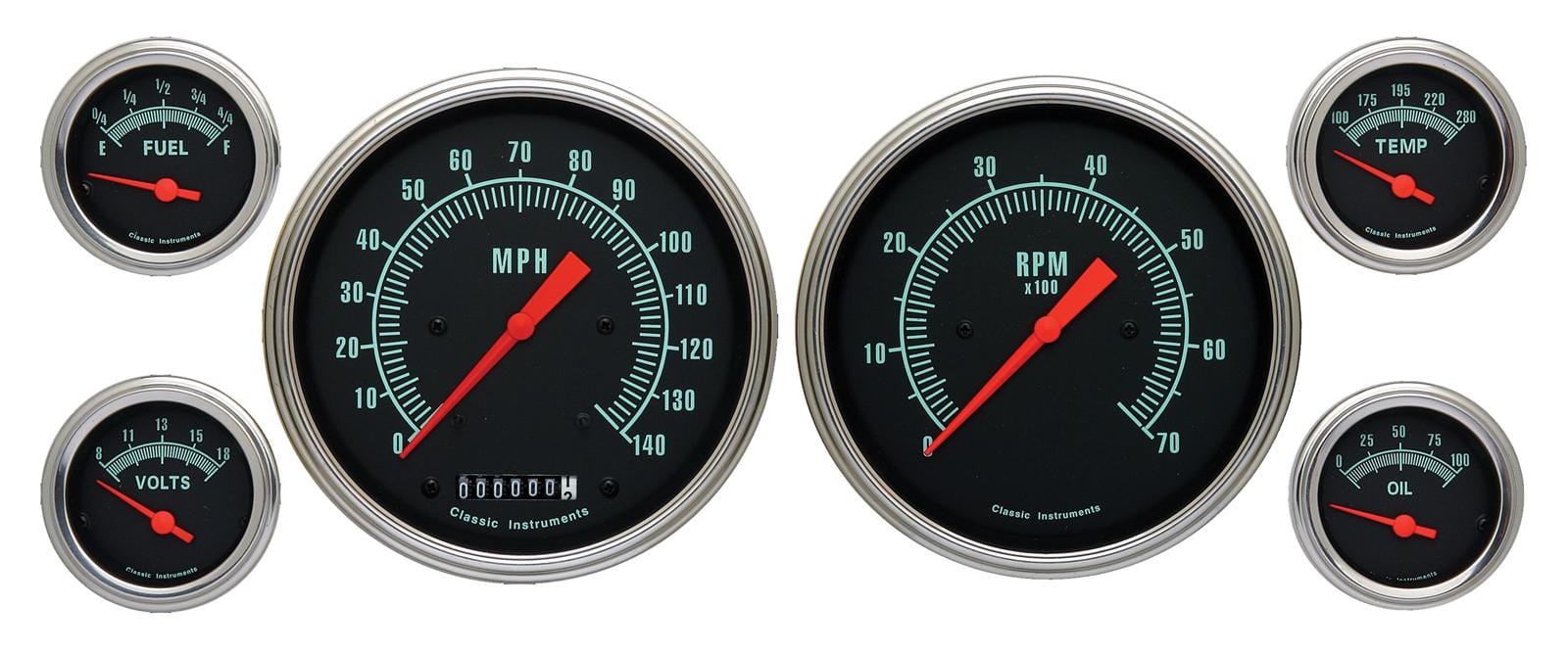 Classic Instruments Classic Instruments G-Stock Series Gauge Sets GS51SLF Autofit