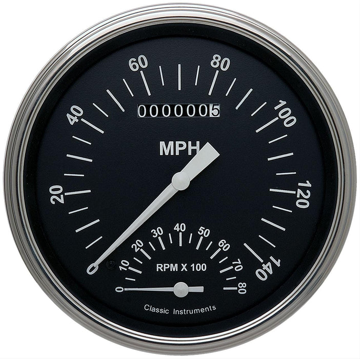 Classic Instruments Classic Instruments Hot Rod Series Gauge Sets HR50SLC Autofit