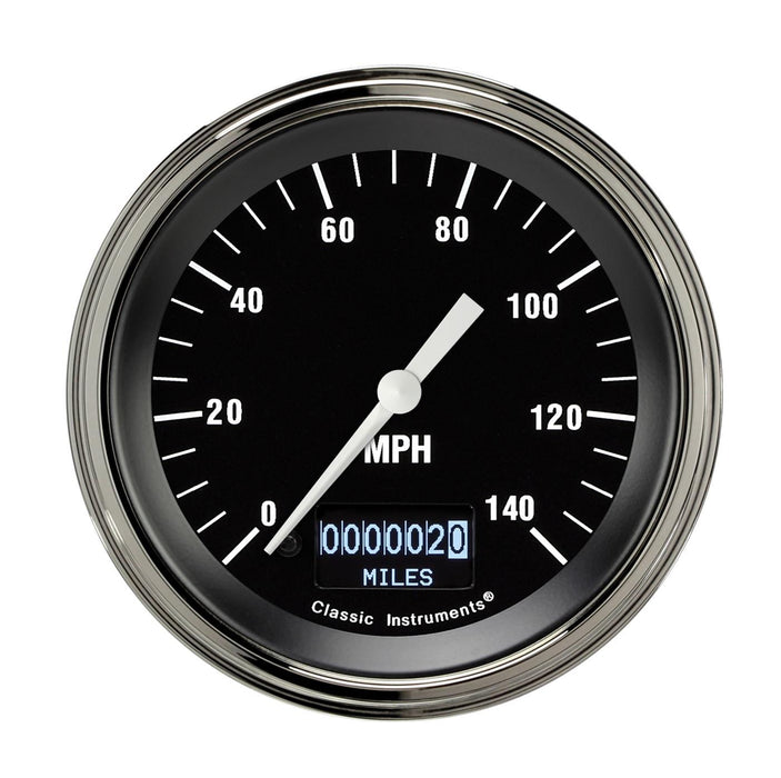 Classic Instruments Classic Instruments Hot Rod Series Speedometers HR55DSLF Autofit