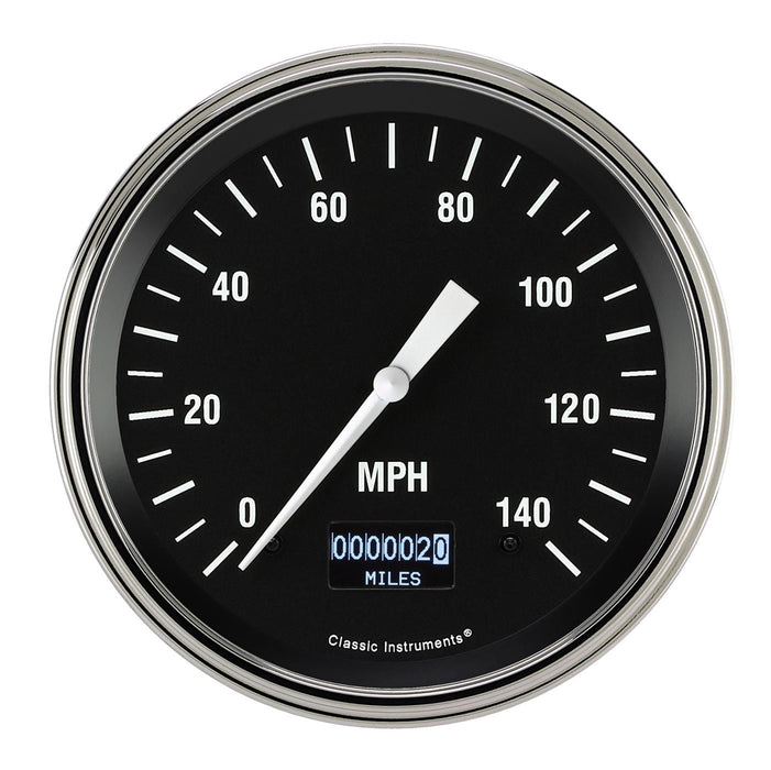 Classic Instruments Classic Instruments Hot Rod Series Speedometers HR56DSLF Autofit
