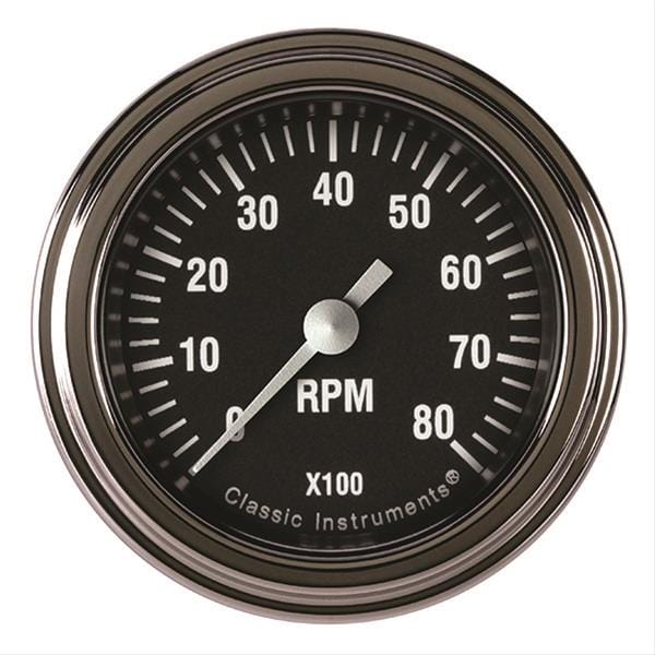 Classic Instruments Classic Instruments Hot Rod Series Tachometers HR183SLF Autofit