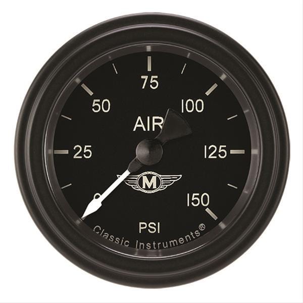 Classic Instruments Classic Instruments Moal Bomber Series Gauges MA118BLF Autofit