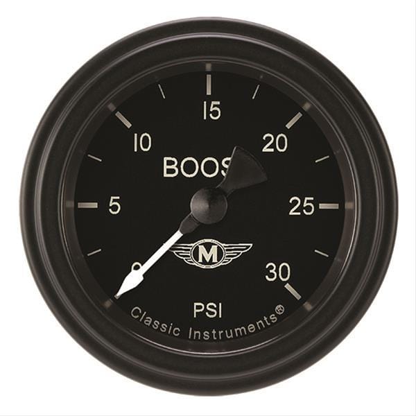 Classic Instruments Classic Instruments Moal Bomber Series Gauges MA142BLF Autofit