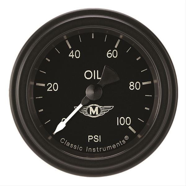 Classic Instruments Classic Instruments Moal Bomber Series Gauges MA181BLF Autofit