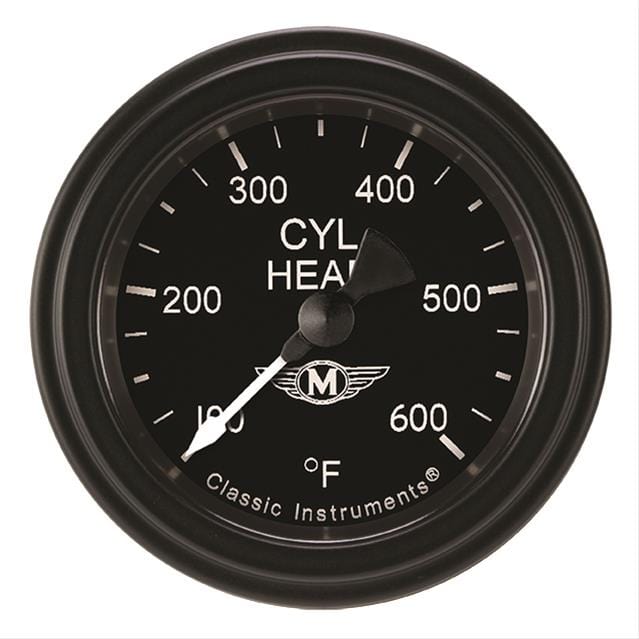 Classic Instruments Classic Instruments Moal Bomber Series Gauges MA197BLF Autofit