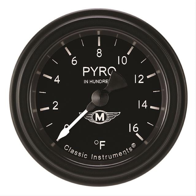 Classic Instruments Classic Instruments Moal Bomber Series Gauges MA198BLF Autofit