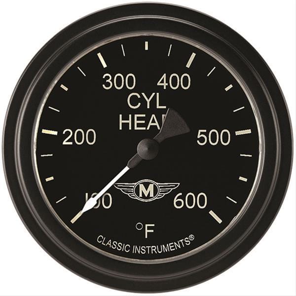 Classic Instruments Classic Instruments Moal Bomber Series Gauges MA397BLF Autofit