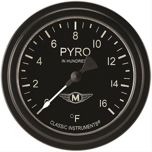 Classic Instruments Classic Instruments Moal Bomber Series Gauges MA398BLF Autofit
