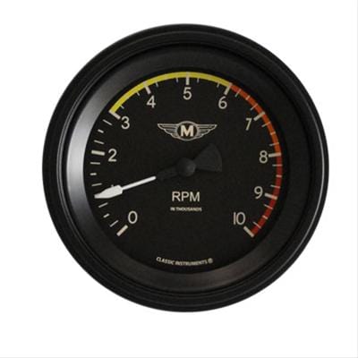 Classic Instruments Classic Instruments Moal Bomber Series Tachometers MA10BLF Autofit
