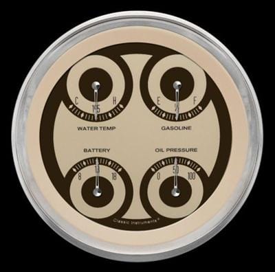 Classic Instruments Classic Instruments Nostalgia VT Series Gauge Sets NT31SLC Autofit