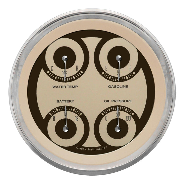 Classic Instruments Classic Instruments Nostalgia VT Series Gauge Sets NT75SLC Autofit