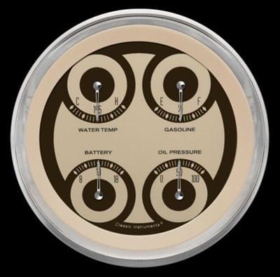 Classic Instruments Classic Instruments Nostalgia VT Series Gauge Sets NT78SLC Autofit