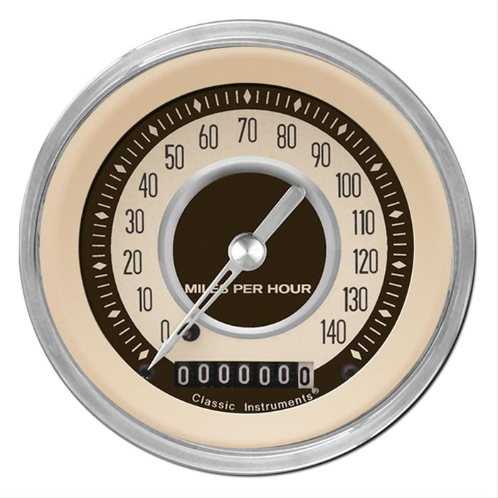 Classic Instruments Classic Instruments Nostalgia VT Series Speedometers NT55SHC Autofit