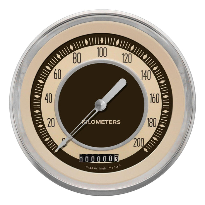 Classic Instruments Classic Instruments Nostalgia VT Series Speedometers NT58SLC Autofit