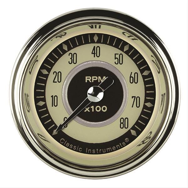 Classic Instruments Classic Instruments Nostalgia VT Series Tachometers NT183SHC Autofit