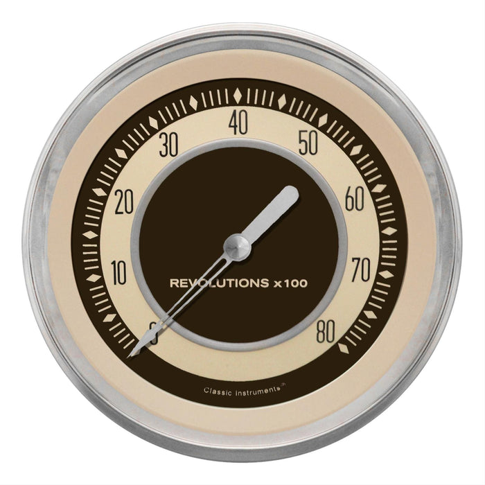 Classic Instruments Classic Instruments Nostalgia VT Series Tachometers NT71SLC Autofit