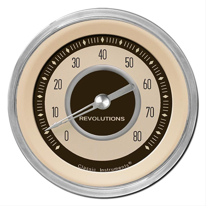 Classic Instruments Classic Instruments Nostalgia VT Series Tachometers NT80SHC Autofit