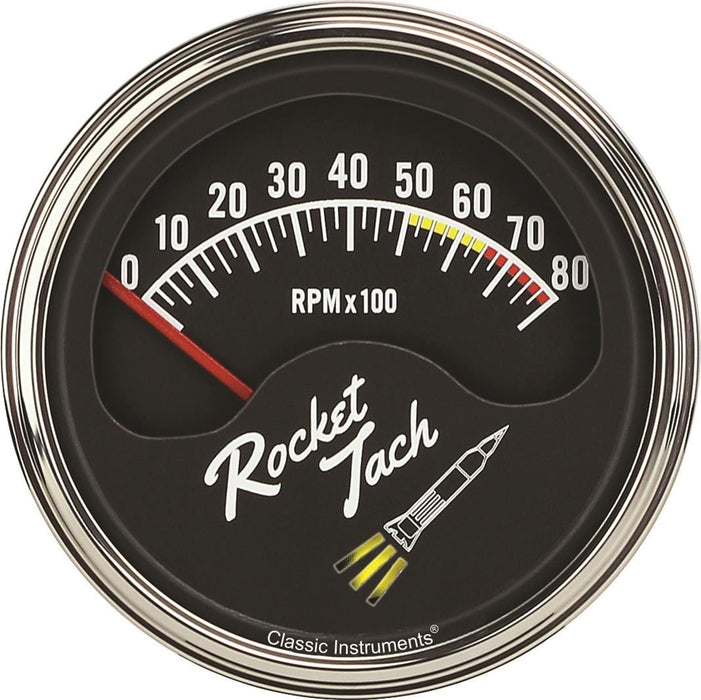 Classic Instruments Classic Instruments Rocket Tachometers RT80SLF Autofit