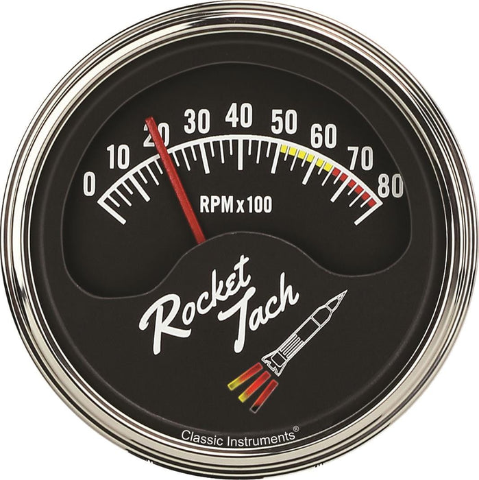 Classic Instruments Classic Instruments Rocket Tachometers RT80SLF Autofit