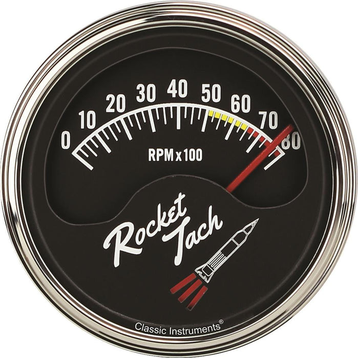 Classic Instruments Classic Instruments Rocket Tachometers RT80SLF Autofit