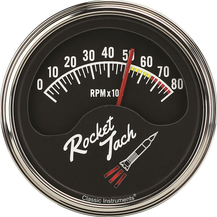 Classic Instruments Classic Instruments Rocket Tachometers RT80SLF Autofit