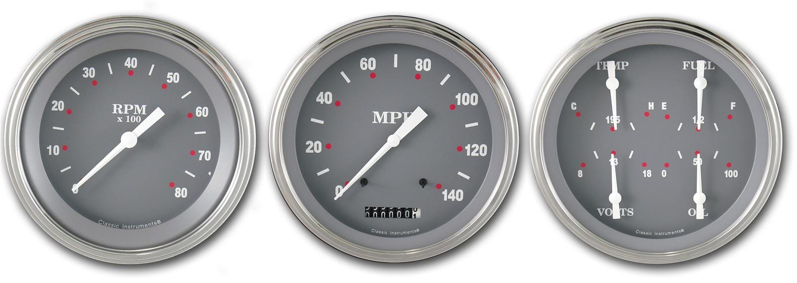 Classic Instruments Classic Instruments SG Series Gauge Sets SG53SLC Autofit