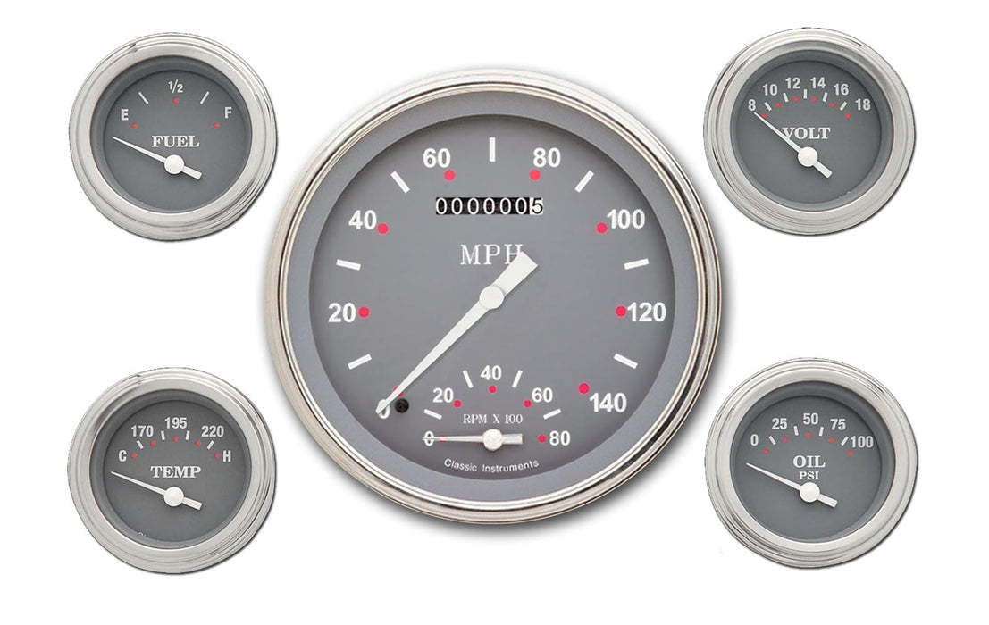 Classic Instruments Classic Instruments SG Series Gauge Sets SG65SLF Autofit