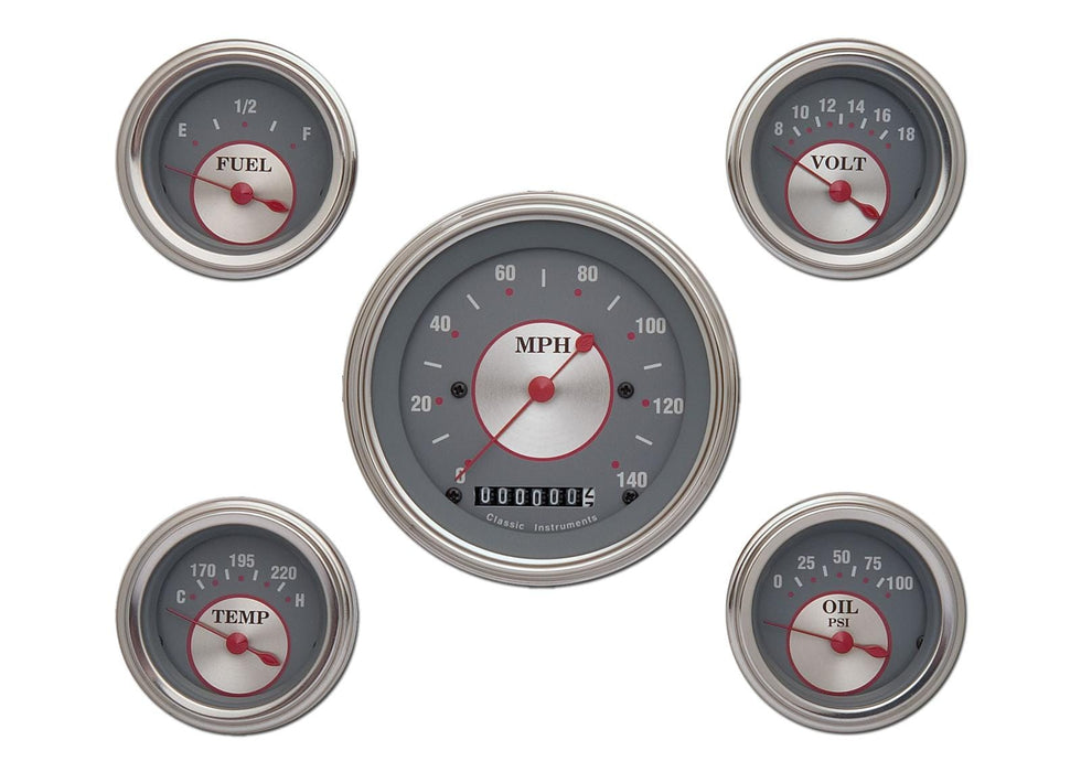 Classic Instruments Classic Instruments Silver Series Gauge Sets SS00SLF Autofit
