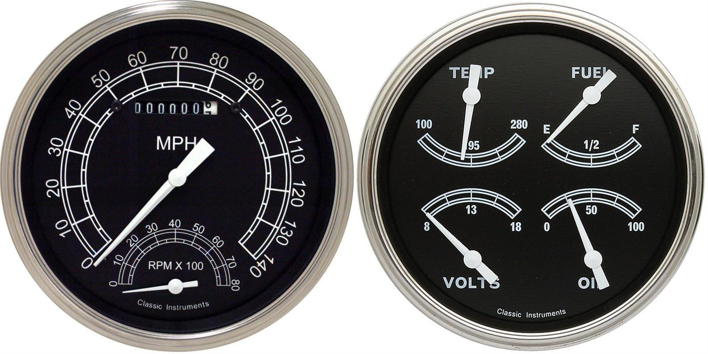 Classic Instruments Classic Instruments Traditional Series Gauge Sets TR62SLF Autofit
