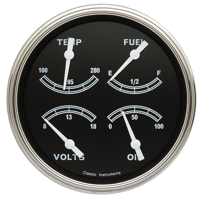 Classic Instruments Classic Instruments Traditional Series Gauge Sets TR73SLC Autofit