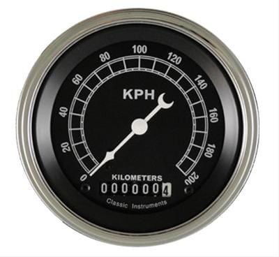 Classic Instruments Classic Instruments Traditional Series Speedometers TR59SLC Autofit