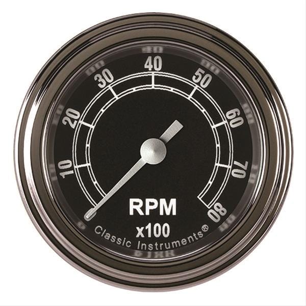 Classic Instruments Classic Instruments Traditional Series Tachometers TR183SLF Autofit