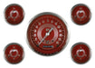Classic Instruments Classic Instruments V8 Red Steelie Series Gauge Sets V8RS54SLC Autofit