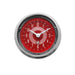 Classic Instruments Classic Instruments V8 Red Steelie Series Gauges V8RS90SHC Autofit