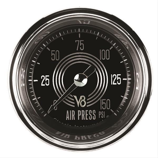 Classic Instruments Classic Instruments V8 Speedster Series Gauges V8SR118SHC Autofit